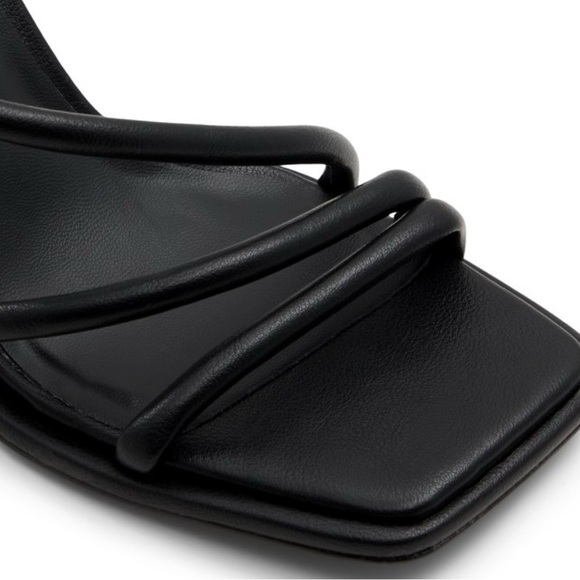 Call it Spring Luxe Block Heel Black Size 9 - Picture 3 of 6